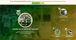 Desktop Screenshot of haladas.hu